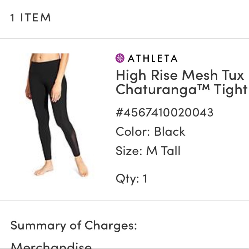 High rise mesh tux chaturanga tight